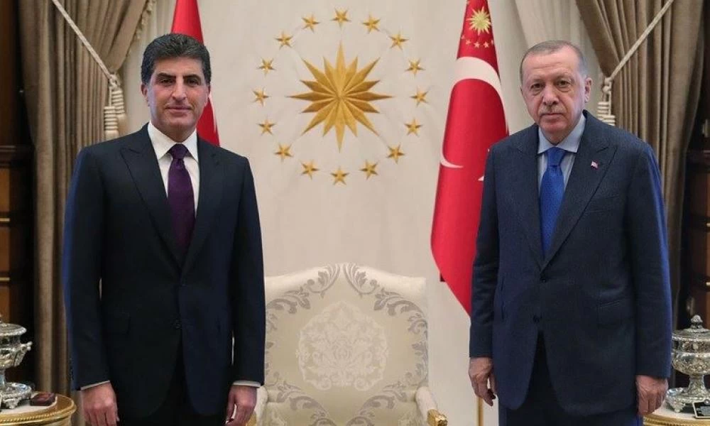 Ο Πρόεδρος της Κουρδικής Περιφέρειας του Ιράκ συναντήθηκε με Ερντογάν και Τσαβούσογλου